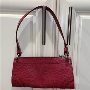 Burberry Pink Lizard Shoulder Bag